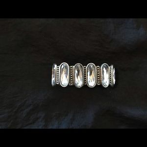 Rhinestone stretch bracelet